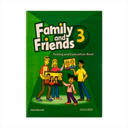 خرید کتاب Family and Friends 3 Test and Evaluation