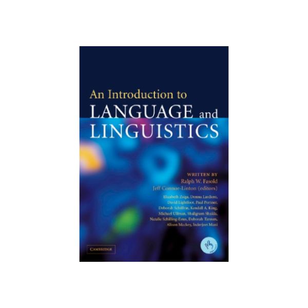 An Introduction to Language and Linguistics