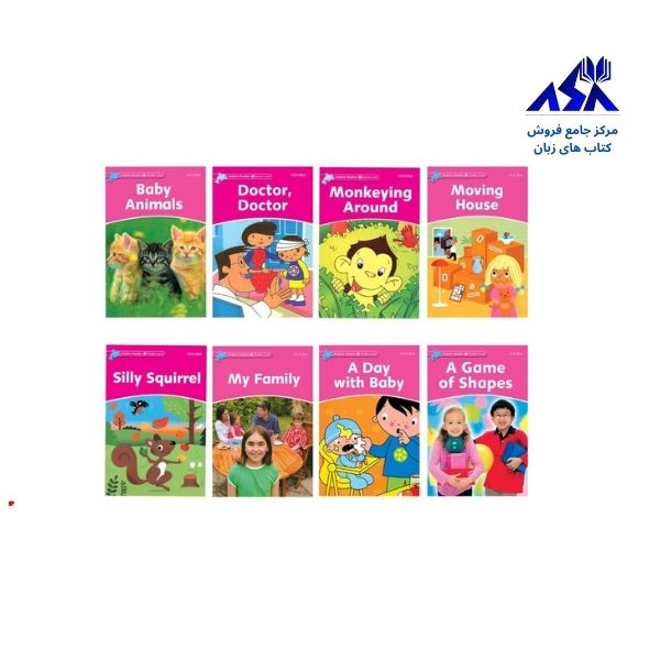 مجموعه 8 جلدی کتاب داستان دلفین Dolphin Readers Starter