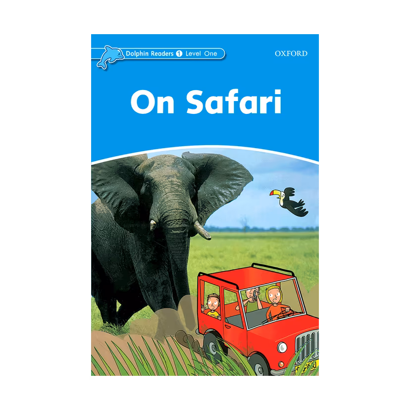 کتاب زبان دلفین ریدرز 1 در سفر Dolphin Readers 1 On Safari