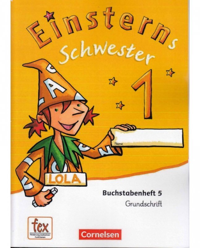 کتاب آلمانی اینستین شونستر Einsterns Schwester 1 buchstabenheft 5