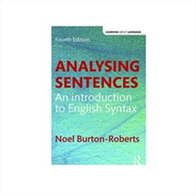 Analysing Sentences An Introduction to English Syntax 4th