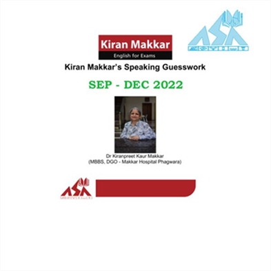 Makkar IELTS Speaking Guesswork Sep Dec 2022